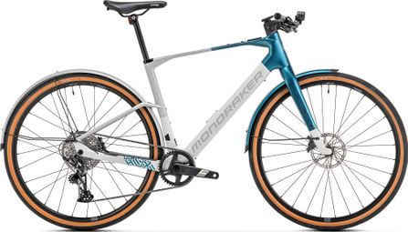 Mondraker Dusty X Electric City Bike Sram Apex 12S 350 Wh 700 mm Grey/Blue
