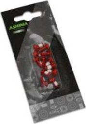 ASHIMA Kit 12 vis pour disques Rouge