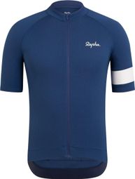 Rapha Core Korte Mouw Trui Marineblauw