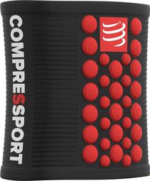 Compressport 3D.Dots Sweatbands Black Red