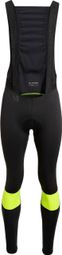 Collant Long Vaude Kuro Warm Bib Tights Noir Jaune