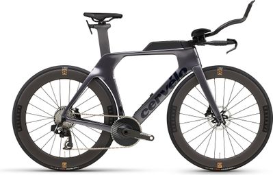 Vélo de Triathlon Cervélo P-Series Sram Force AXS 12V 700 mm Gris