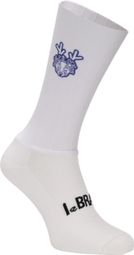 LeBram Race Aero Socks LeBram x Tā Energy Edition White