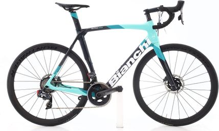 Produit reconditionné · Bianchi Oltre XR3 AXS 12V · Noir / Vélo de route | Très bon état