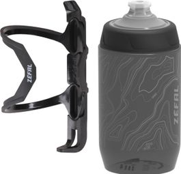 Pulse Z2 Bottle Cage with Sense Pro 50 Bottle Black / Grey