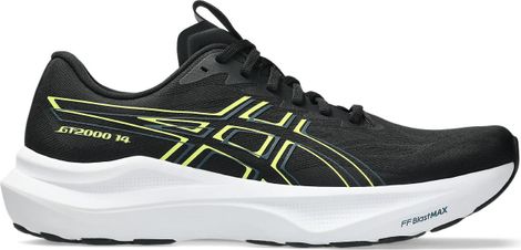 Chaussures Running Asics GT-2000 14 Noir/Jaune Homme