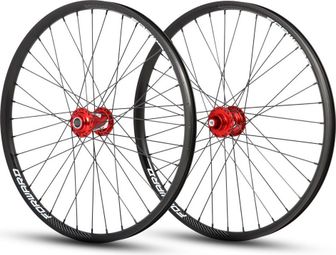 Roue avant cruiser confort vélo 24 x 2,125 36 rayons acier
