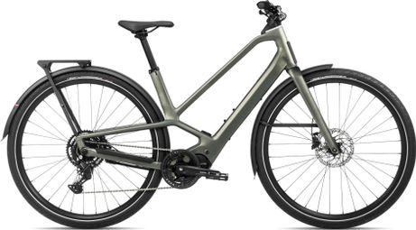 Orbea Diem 30 Elektrische Stadsfiets Shimano Cues 9S 540 Wh 700 mm Ruimteschip Groen Grijs 2025