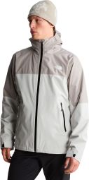Giacca impermeabile The North Face Dryvent Zip-In grigia da uomo