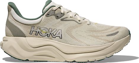 Chaussures Running Hoka Arahi 8 Beige/Vert Homme