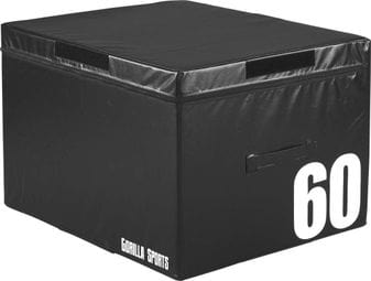 Plyoboxs noires en mousse - De 15 à 60 cm de haut - Couleur : 60 CM