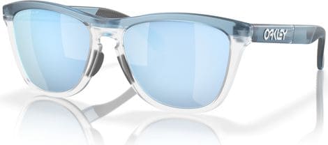 Lunettes Oakley Frogskins Range Transparent Stonewash/ Prizm Deep Water Polarized/ Ref : OO9284-0955