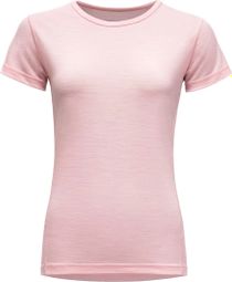 Camiseta de manga larga Devold Breeze Merino 150 para mujer, rosa