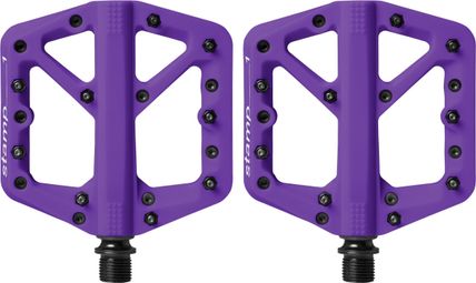 Pair of P dales Plates Crankbrothers STAMP 1 Purple