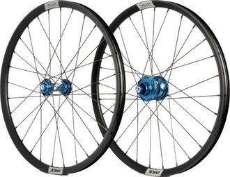 Paire de Roues Alu Expert Pride Helium M21 Control V1 10mm Bleu