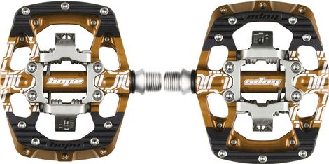 Pair of Hope Union GC Automatic Pedals Bronze