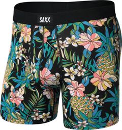 Saxx Daytripper Comfort Stretch Boxer Shorts, Black/Multicolor