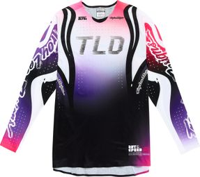 Troy Lee Designs Langarm Trikot Sprint Ultra Violett/Weiß