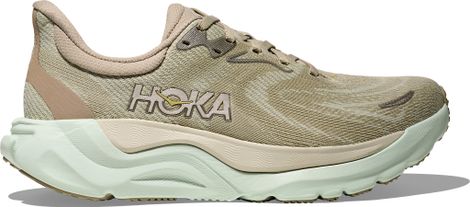 Chaussures Running Hoka Arahi 8 Beige/Vert Femme
