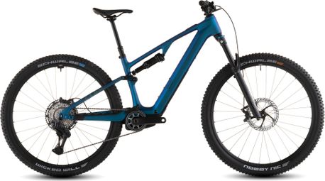 Cube AMS Hybrid One44 C:68X SLX 400X Elektrisches Full-Suspension-MTB Shimano 12S 400 Wh Bosch 60 Nm 29'' Nebula Blue 2026