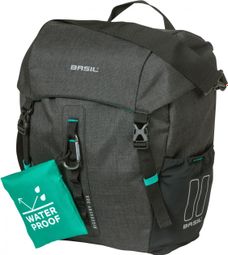 Basil Discovery 365D Einzelfahrradtasche M 9 Liter schwarzer Nahkampf