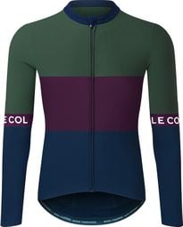 Le Col Sport Tricolour Blue/Purple Long Sleeve Jersey