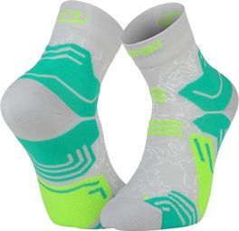 Chaussettes BV Sport Trek GR Mid Gris/Vert