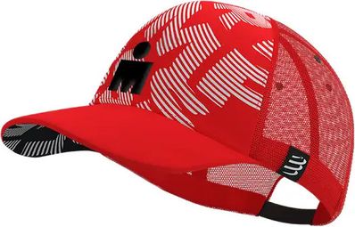 Casquette Ironman Compressport Trucker Rouge