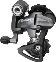 Cambio trasero Shimano Ultegra 6700 de 10 velocidades con jaula corta gris