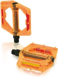 XLC PD-M16 Flat Pedal Pair Orange