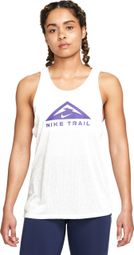 Nike Dri-Fit Trail Damen-Tanktop Weiß Lila