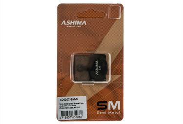 ASHIMA Paire de Plaquettes MAGURA MT2 / MT4 / MT6 / MT8 Semi Métalliques