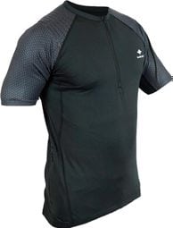Raidlight 1/2 Zip R-Light Short Sleeve Jersey Grey / Black