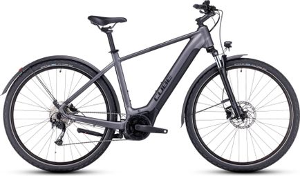 Cube Nuride Hybrid Performance 500 Allroad Shimano Alivio 9V 500 Wh 29'' Grijs 2023 elektrische mountainbike