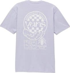 T-Shirt Vans Hand Circle Violet / Blanc