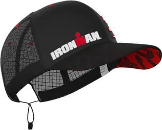 Cappellino Ironman Compressport Racing Trucker Cap Nero/Rosso