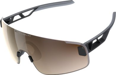 Occhiali POC Elicit Nero/Clarity Trail/Partly Sunny Argento