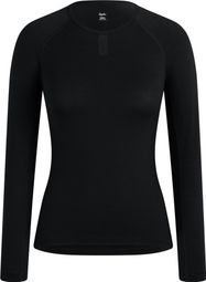 Women's Rapha Merino Long Sleeve Baselayer Black