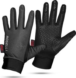 Gants Velo Long De Hiver Rogelli Laval - Enfant - Noir