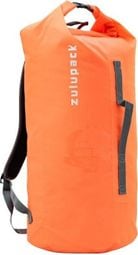 Sac à dos tube étanche 45L orange Zulupack