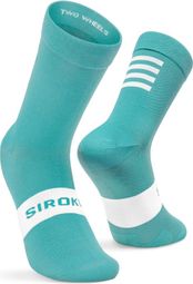 Chaussettes vélo Cyclisme Homme et Femme S1 Cyan Trollstigen Cyan