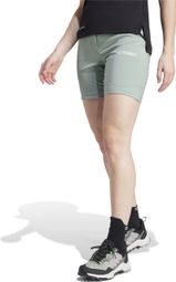 adidas Terrex Xperior Mid Green Women's Shorts
