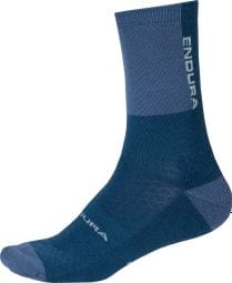 Chaussettes Hiver Endura BaaBaa Mérinos Myrtille Bleu