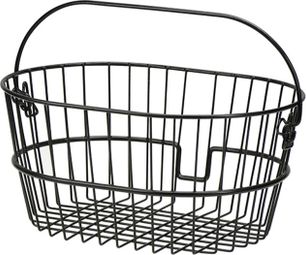 Cesta delantera estándar KlickFix negra