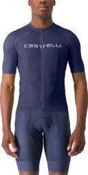 Castelli Elements Short Sleeve Jersey Blue