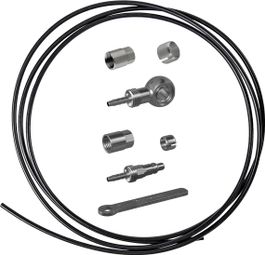 Magura Brake Hose with ETT-Banjo Kit, 3000 mm, Black