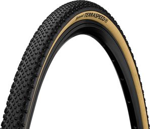 Continental Terra Speed 650b Gravel Tire Tubeless Ready Foldable ProTection BlackChili Compound Cream Sidewall E-Bike e25