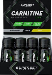 Carnitine Shot (12x60ml) - Superset Nutrition - Tropical -  L-carnitine