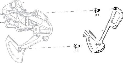 Chape Interne Sram Dérailleur XO1 Eagle AXS