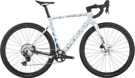 Bicicleta gravel Scott Addict Gravel 30 Shimano GRX 12V 700 mm Blanco/Azul